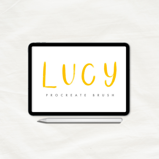 Lucy Procreate Brush